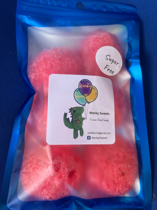 Sugar free cinnamon disc freeze dried